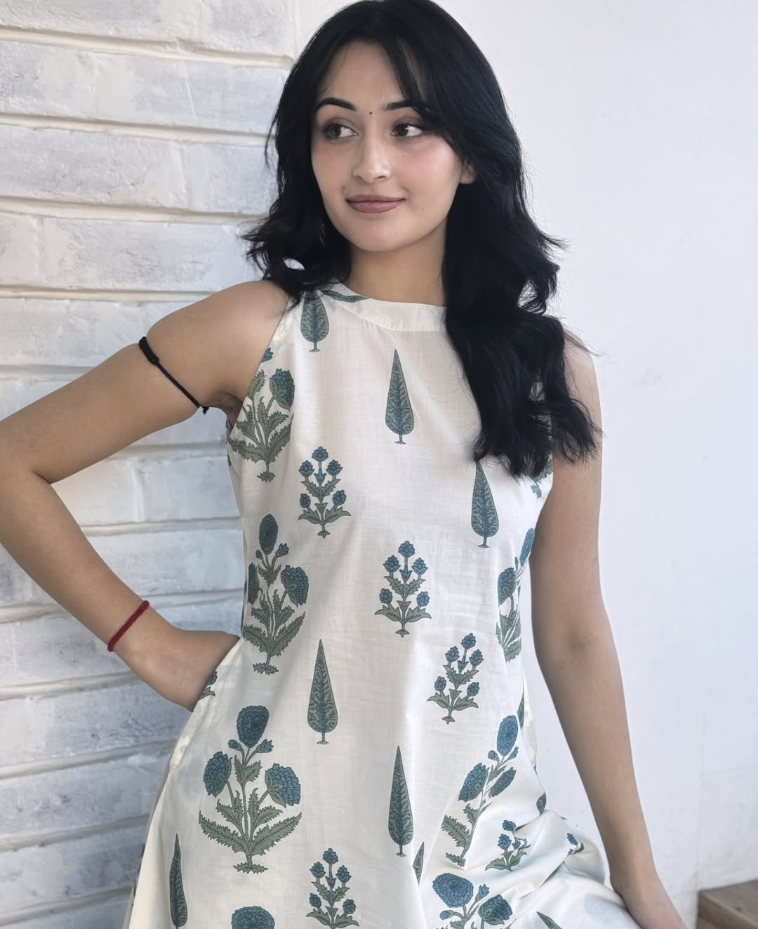 Kalamkari print two pice