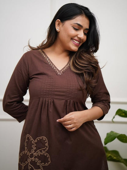 Embroidery work cord set