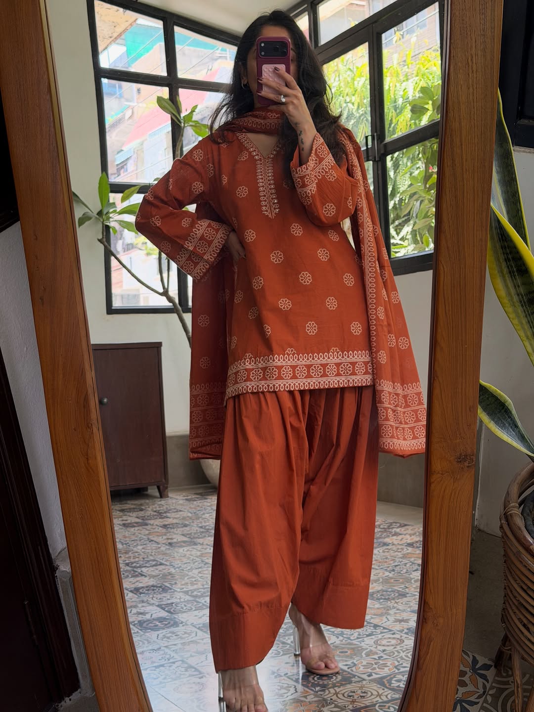Farsi  salwar suit
