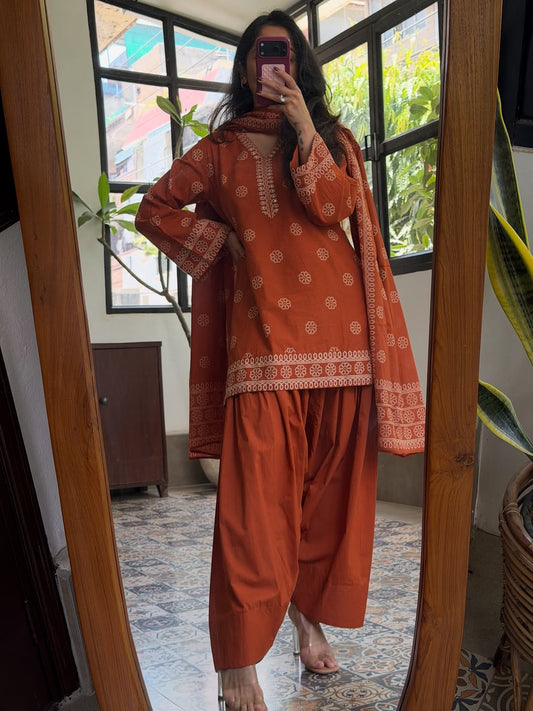 Farsi  salwar suit